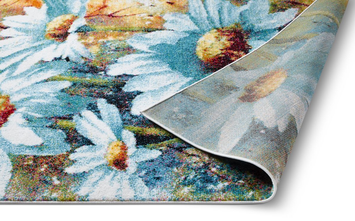 Endless Multi Modern Flower Rug VI165