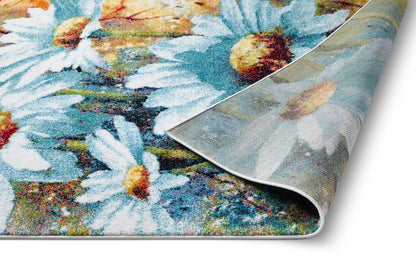 Endless Multi Modern Flower Rug VI165