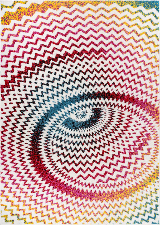 Kaleidoscope Multi Modern Bright Rug VI31