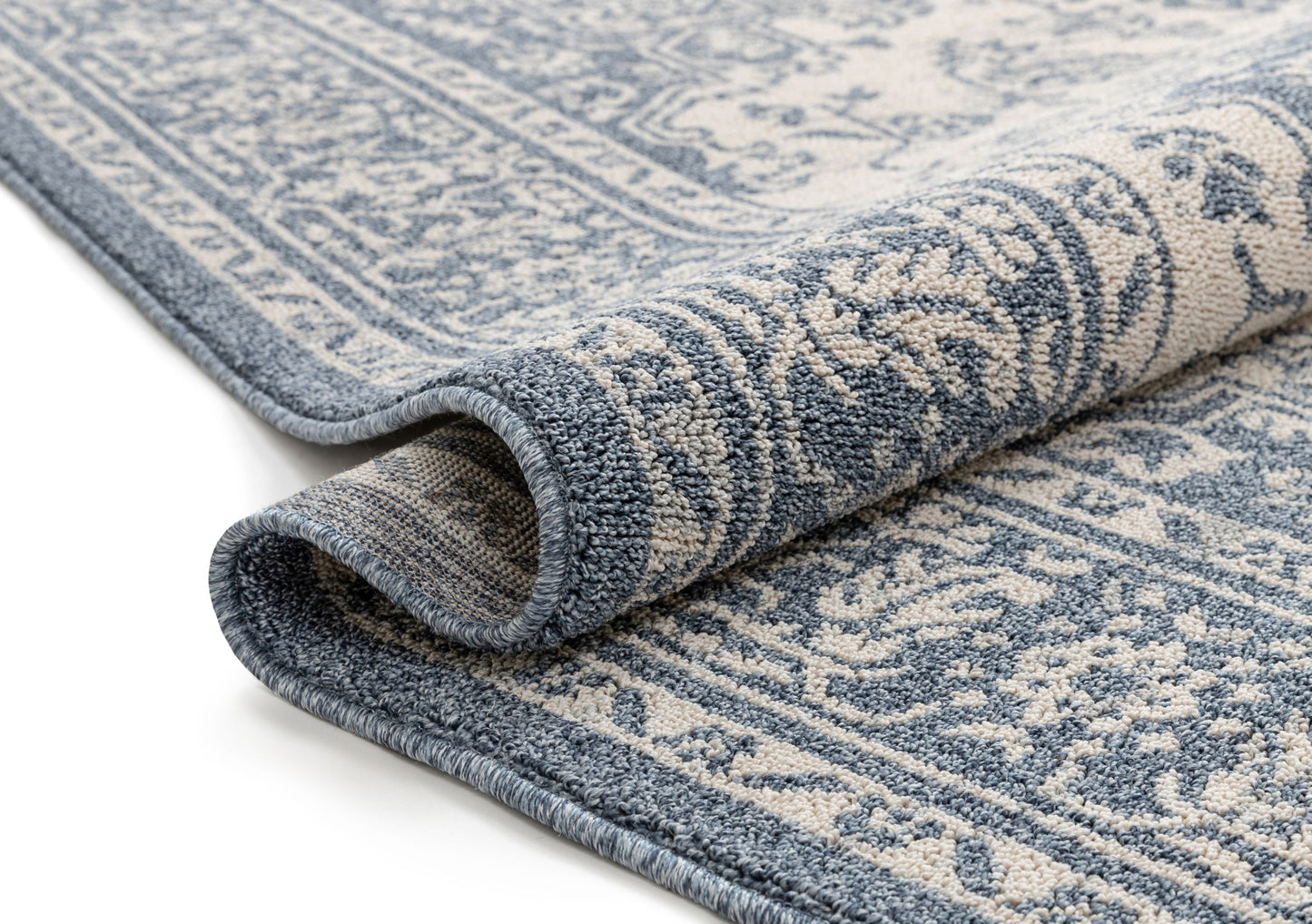 Benjamin Blue Vintage Medallion Rug VR-06