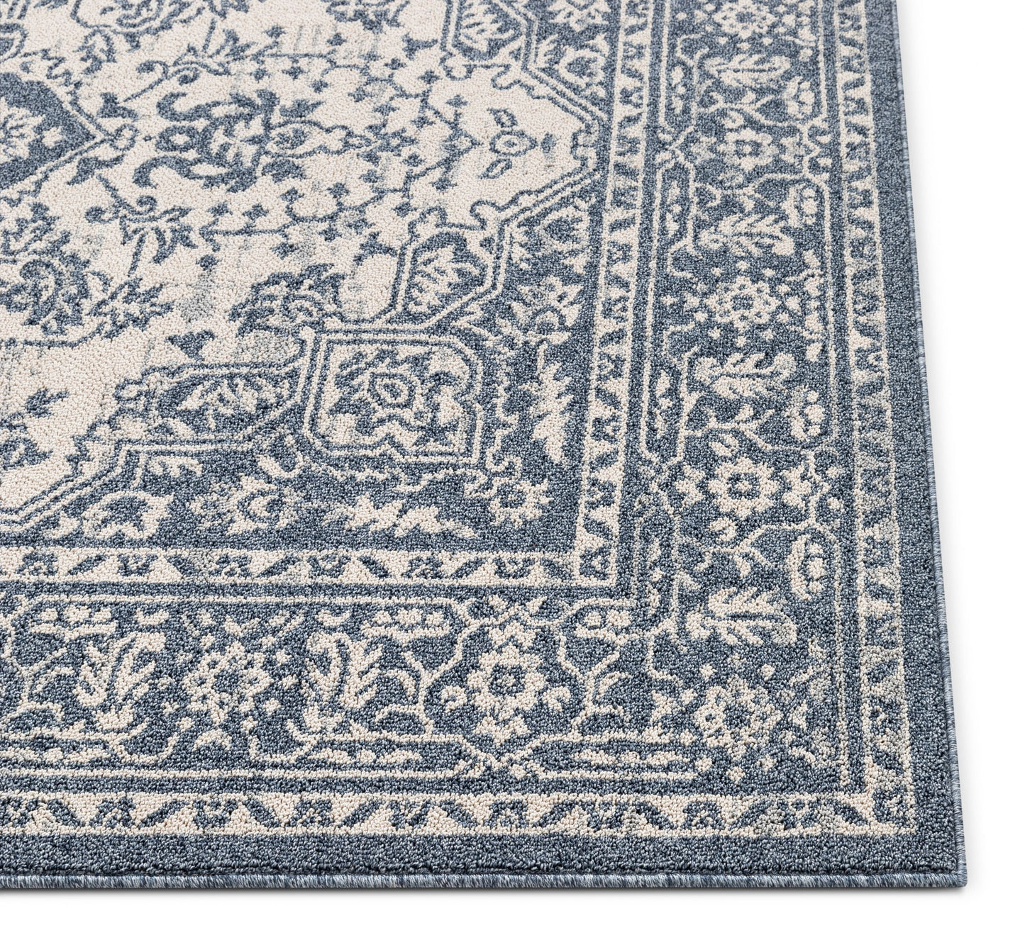 Benjamin Blue Vintage Medallion Rug VR-06