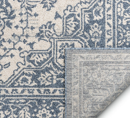 Benjamin Blue Vintage Medallion Rug VR-06