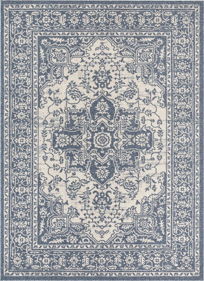 Benjamin Blue Vintage Medallion Rug VR-06