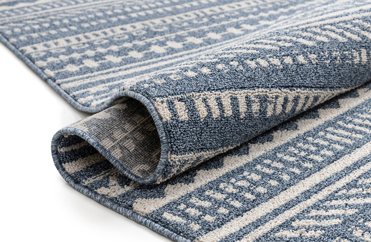 Easton Blue Modern Geometric Rug VR-16