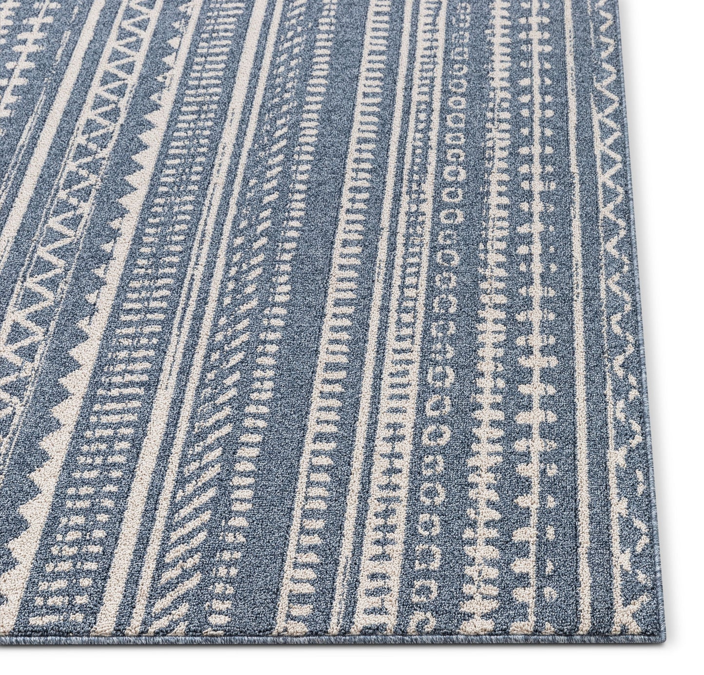 Easton Blue Modern Geometric Rug VR-16