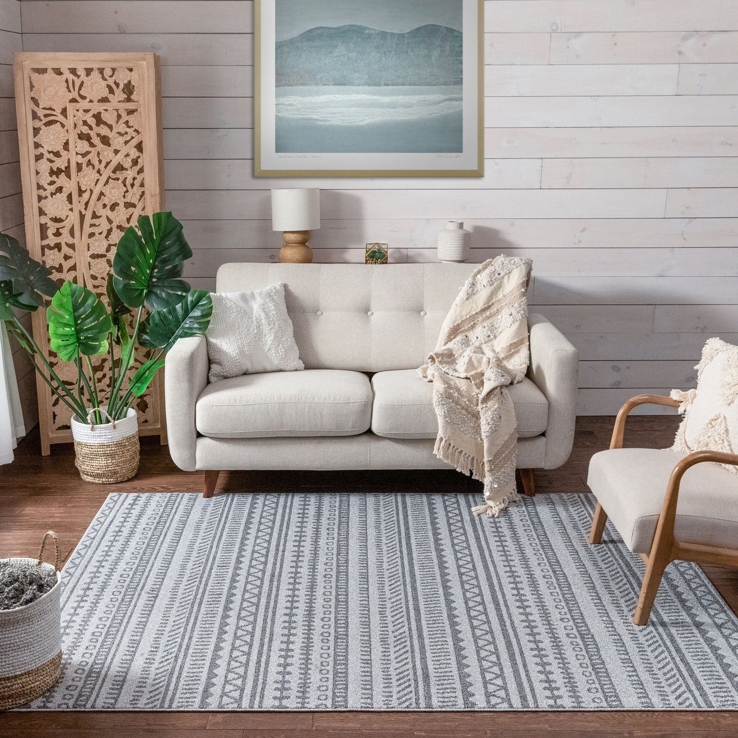 Easton Grey Modern Geometric Rug VR-17