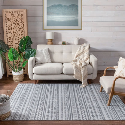 Easton Grey Modern Geometric Rug VR-17