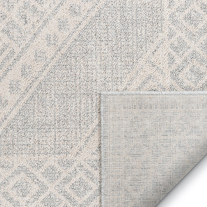 Lila Cream/Grey Modern Southwestern Rug VR-22