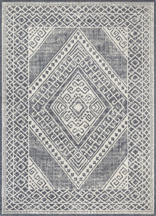 Lila Blue Modern Southwestern Rug VR-24