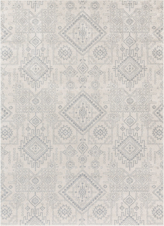 Molly Cream Modern Ikat Tribal Rug VR-62