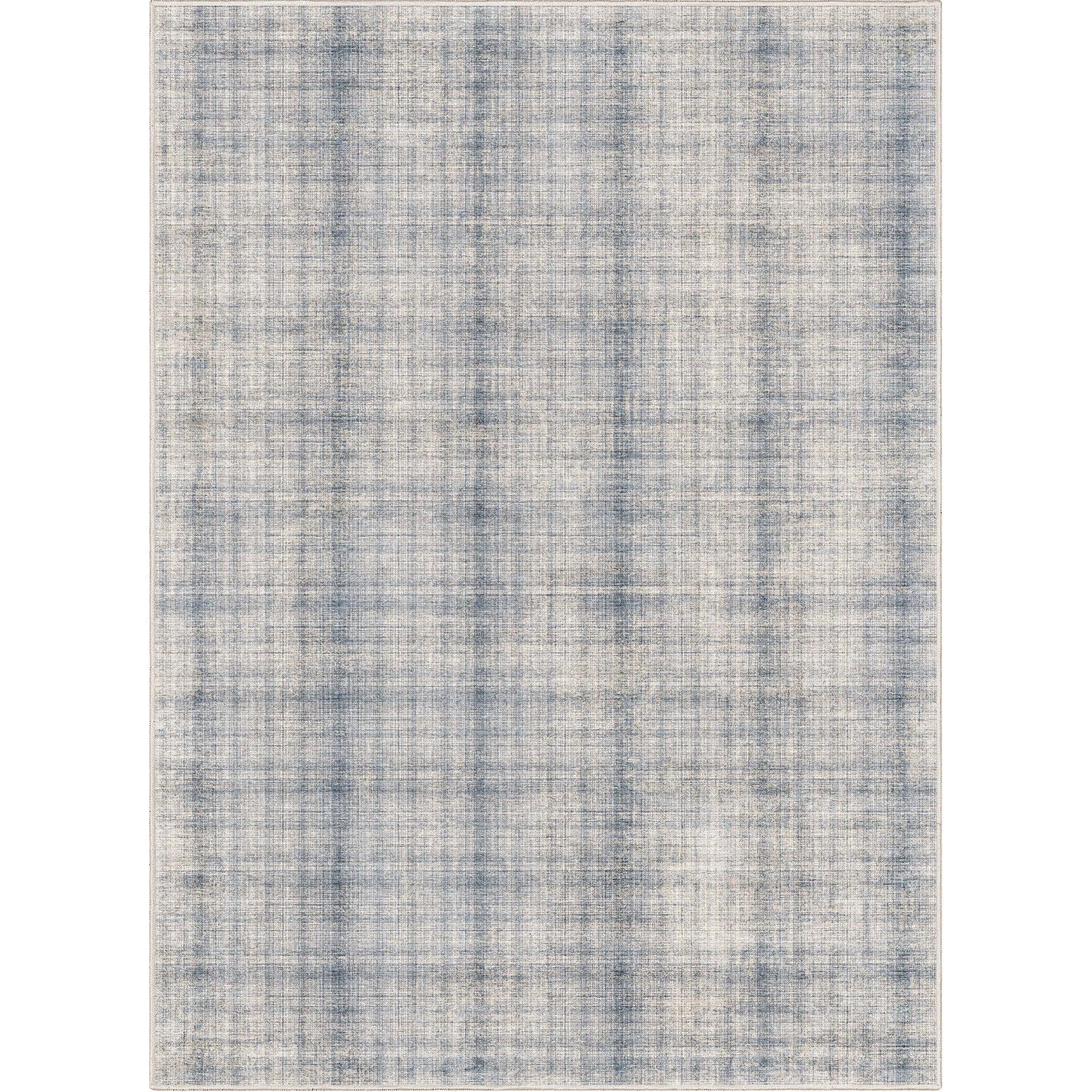 Abstract Rio Blue Cream Rug W-AB-22A