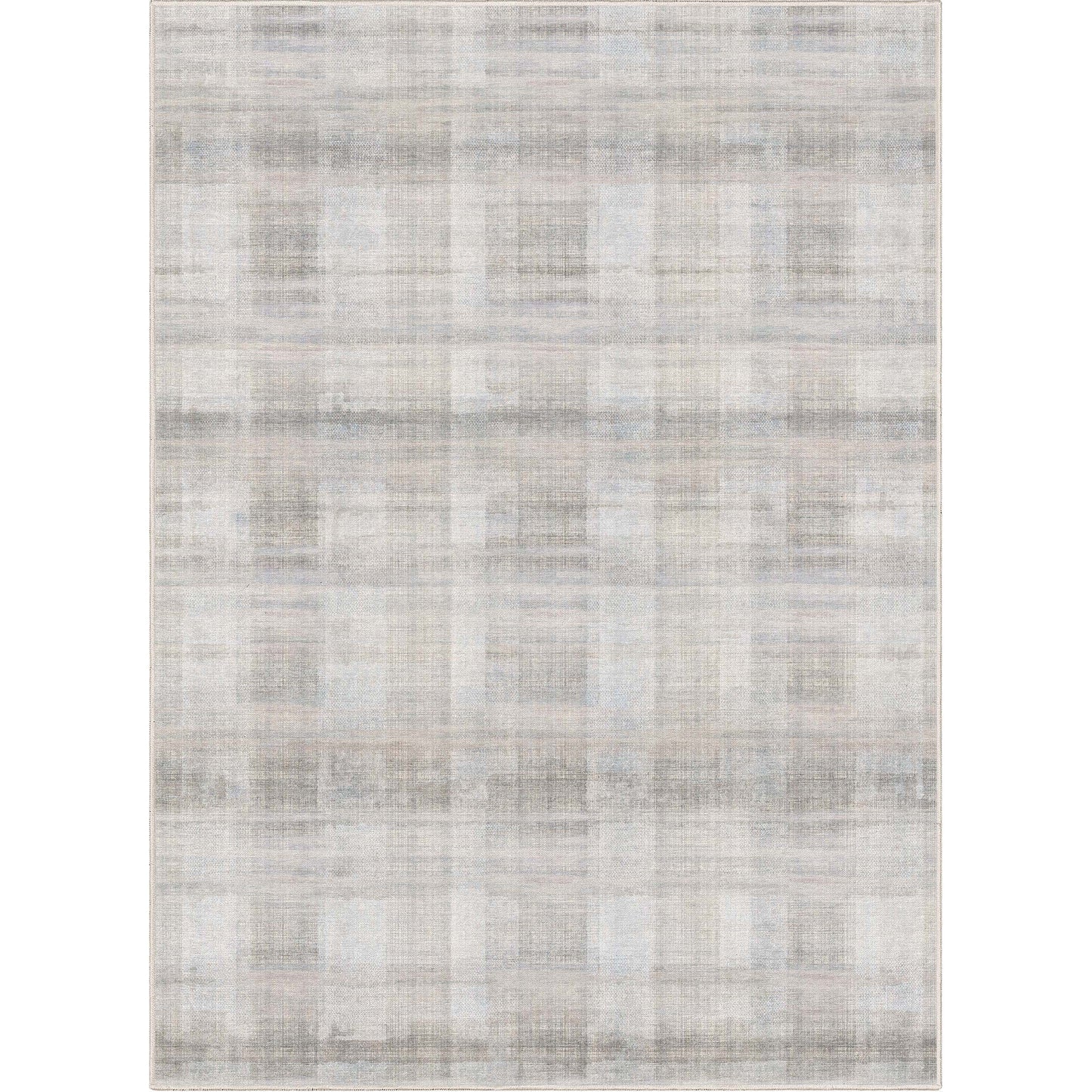 Abstract Parquet Beige Rug W-AB-25A