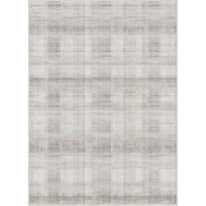Abstract Parquet Beige Rug W-AB-25A