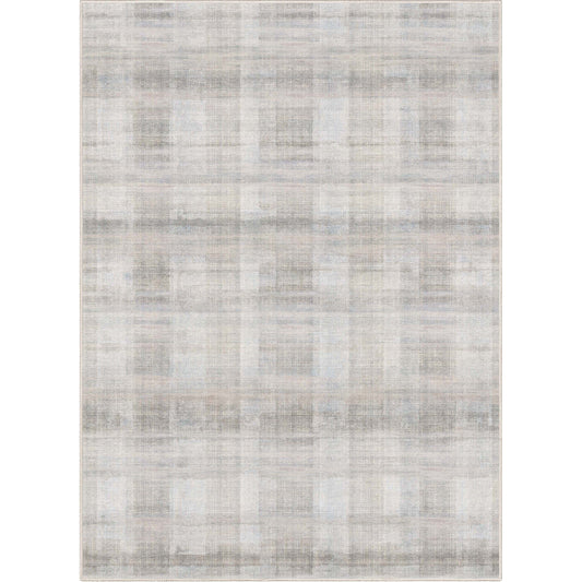 Abstract Parquet Beige Rug W-AB-25A