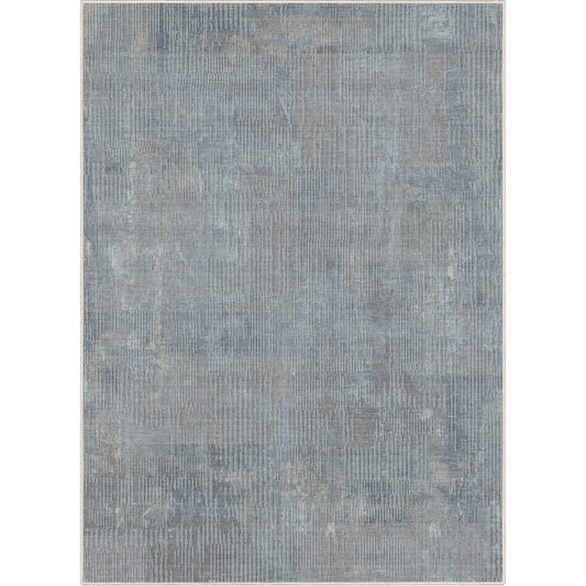 Abstract Acropolis Blue Rug W-AB-28A