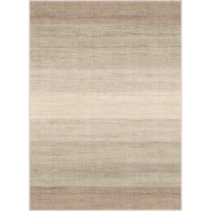 Abstract Sunset Beige Brown Rug W-AB-33B