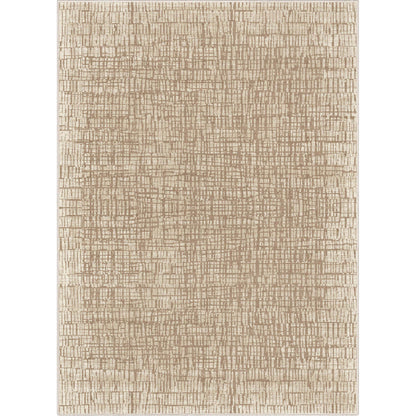 Abstract Nightscape Ivory Rug W-AB-39A