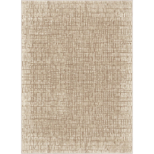 Abstract Nightscape Ivory Rug W-AB-39A