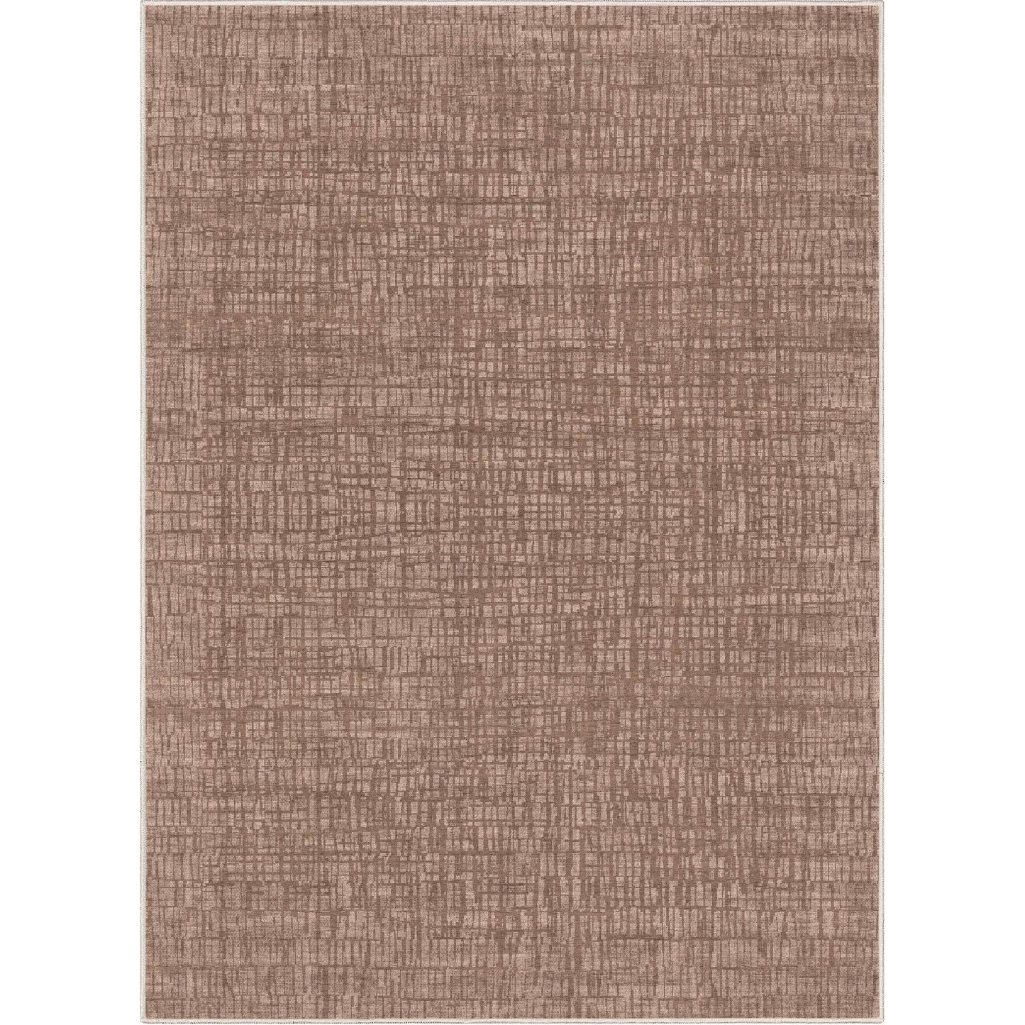 Abstract Nightscape Brown Rug W-AB-39F