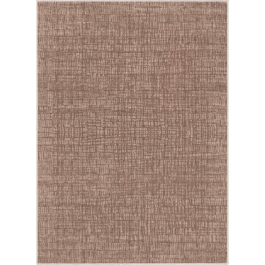 Abstract Nightscape Brown Rug W-AB-39F