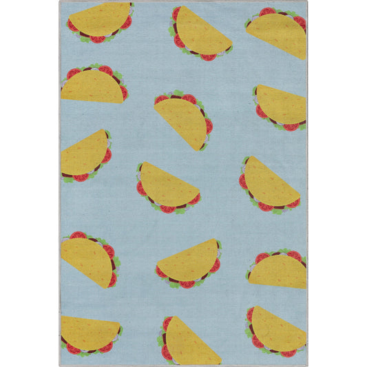 Apollo Multi Tacos Multi Blue Rug W-AP-10B