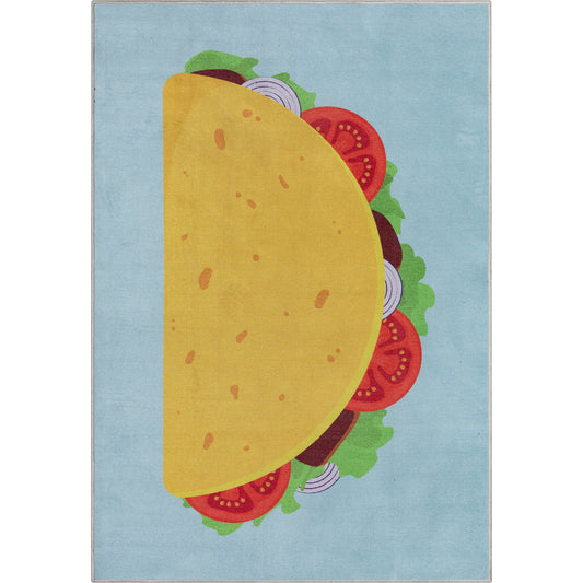 Apollo Double Taco Multi Blue Rug W-AP-12A