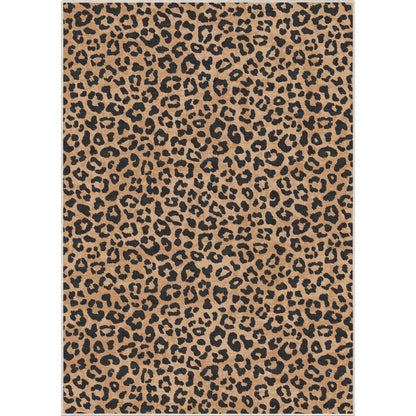 Animal Prints Leopard Brown Rug W-APT-02B