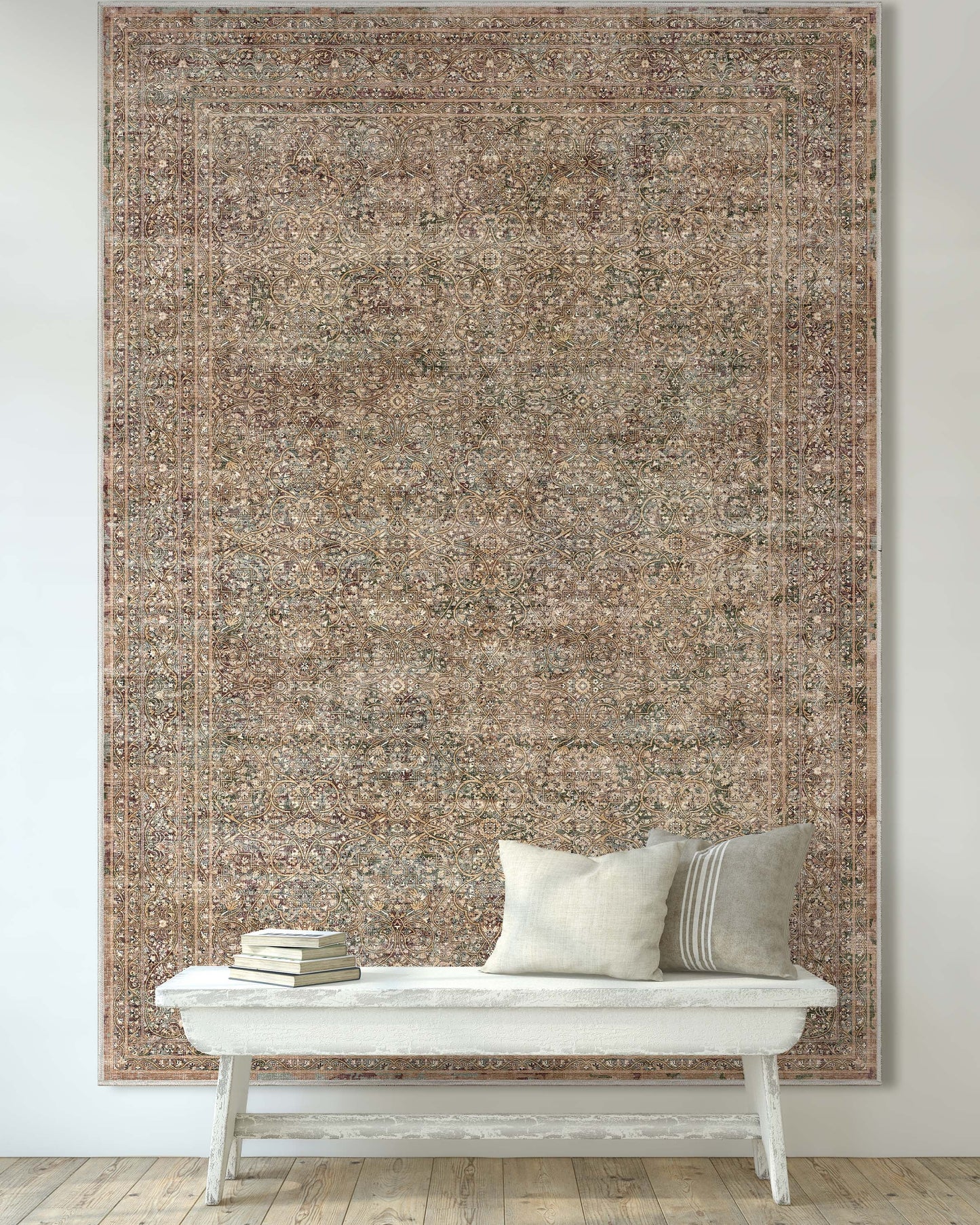 Asha Juliette Beige Rug W-AS-02B