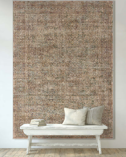 Asha Juliette Beige Rug W-AS-02B
