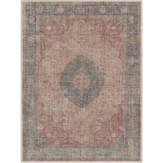 Asha Odette Red Blue Rug W-AS-05C