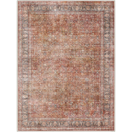 Asha Delphine Red Rug W-AS-07B