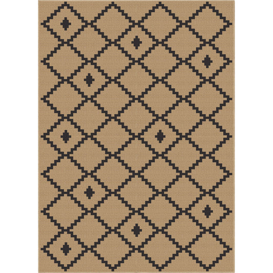 Jute Akita Black Rug W-JT-02A