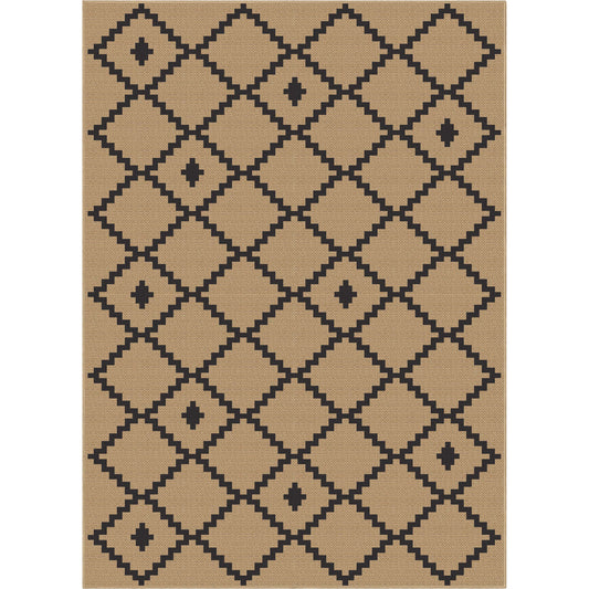 Jute Akita Black Rug W-JT-02A