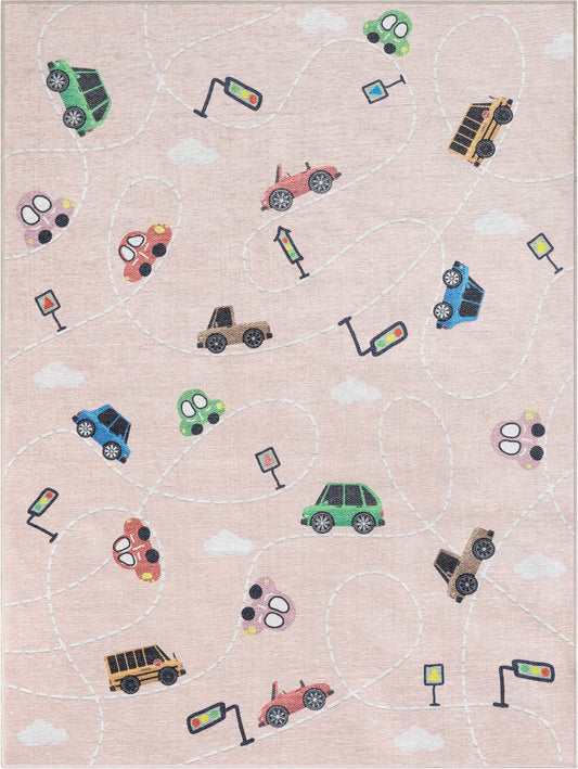 Traffic Blush Kids Rug W-KD-01A