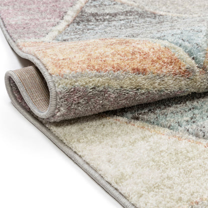 Mesa Geometric 3D Textured Multi Rug WH-72