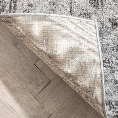 Patras Vintage Oriental Medallion Grey Rug ZAZ-27