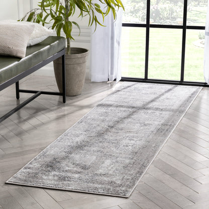 Patras Vintage Oriental Medallion Grey Rug ZAZ-27