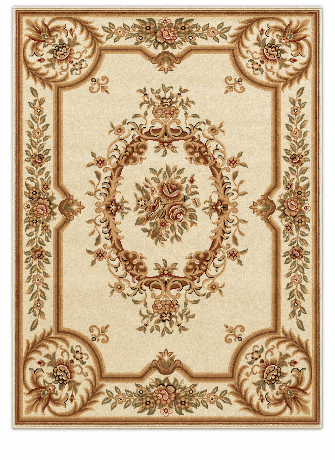 Dulcet Versailles Ivory area rug