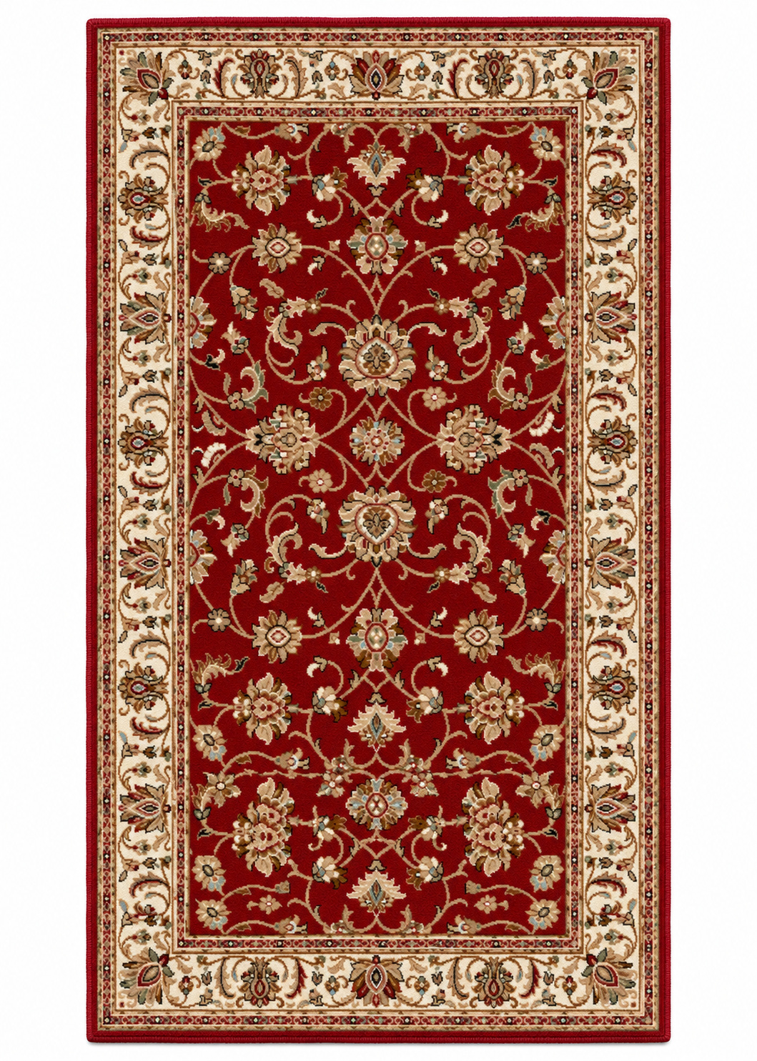 Dulcet Saruk Floral Red area rug
