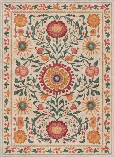 Suzani Beige